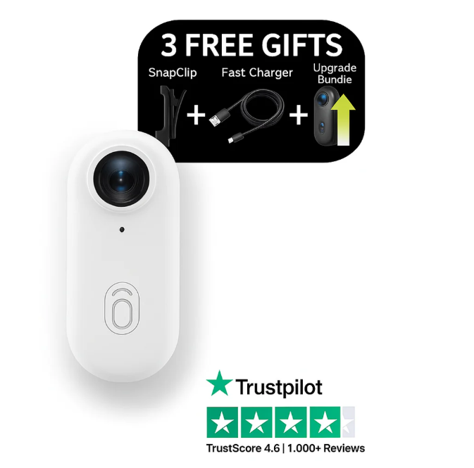 AuraCam - The #1 Smallest POV Camera